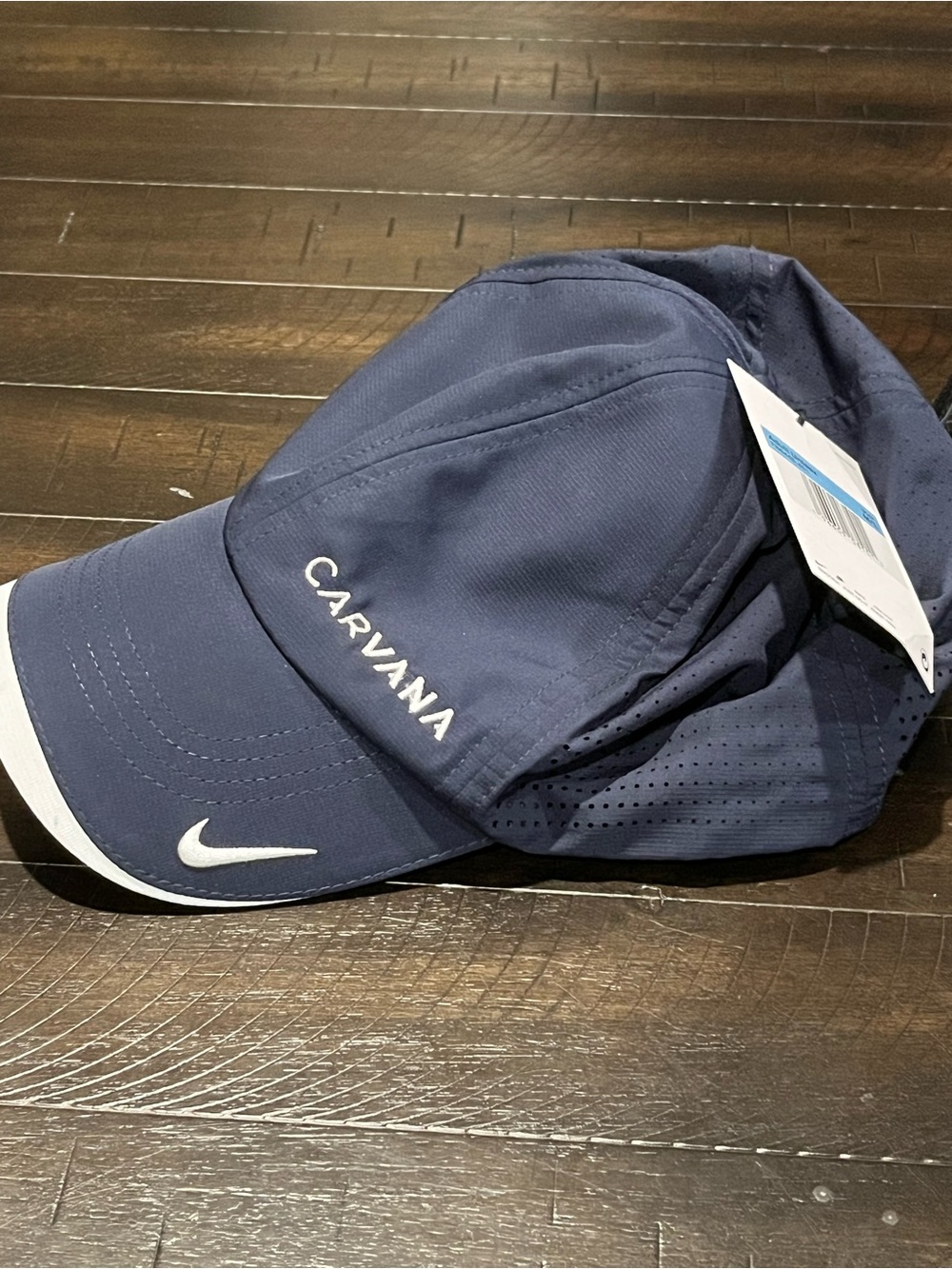 Nike Navy Performance Cap Carvana dri-fit new